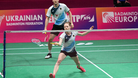 Badminton Individual-EM: Bronze und Silber für DBV-Doppel