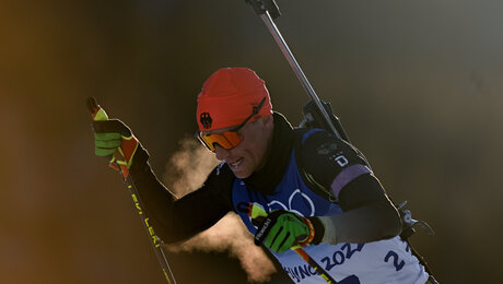 Biathlon: Männer-Sprint ohne Lesser