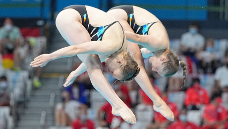 Wasserspringerinnen Punzel/Hentschel holen erste deutsche Olympia-Medaille