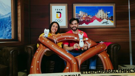 Jenny und Benny – ein ganz besonderes Eistanzpaar