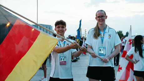 Team D Nachwuchs überzeugt beim EYOF 2025 in Skopje