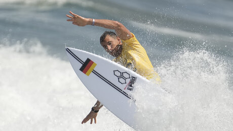 Surfer Glatzer bei Olympia früh gescheitert: "Enttäuschung sehr groß"