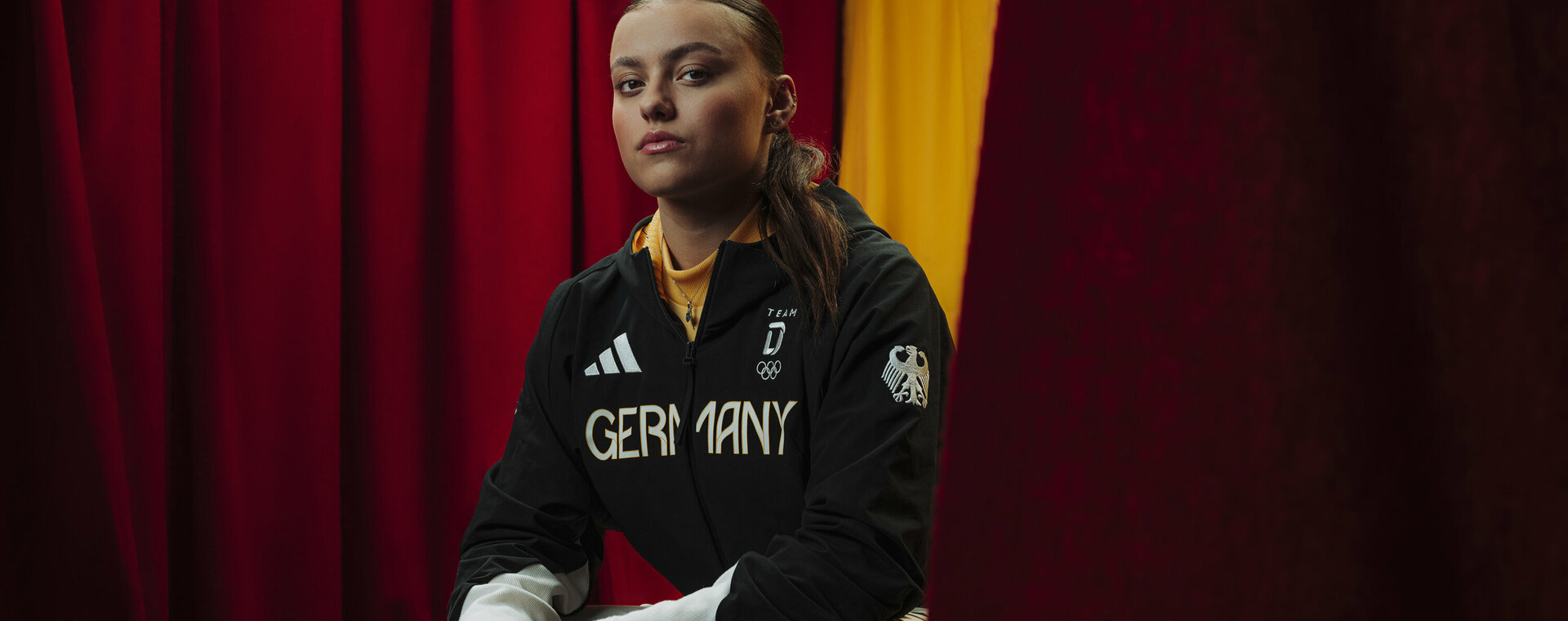 Präsentation der Bekleidung Team D Paris 2024 - Podium