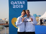 2 Medaillen für Team Deutschland an Tag 2 der ANOC World Beach Games