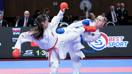 Eine Familie, die im Karate für die Goldmomente sorgt