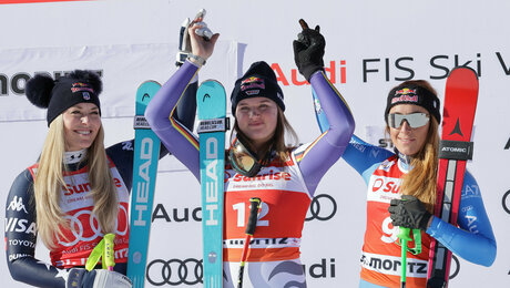 Paukenschlag von Aicher: Sieg vor Vonn und Goggia