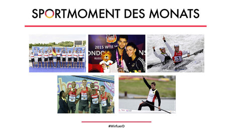 Wahl zum Sportmoment des Monats Mai