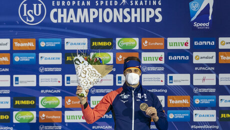 Eisschnelllauf-EM: Sprinter Dufter gewinnt Bronze