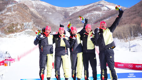 Überraschendes Team-Silber rettet Alpin-Bilanz