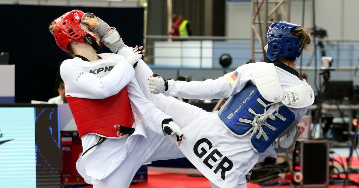 Taekwondo DoppelBronze an EMTag 1 Team Deutschland