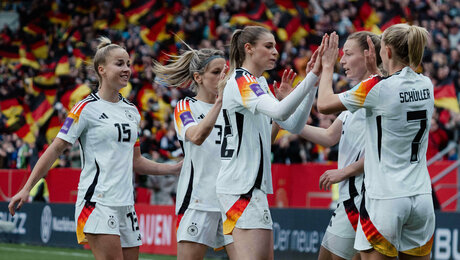 Fußball: DFB-Frauen auch gegen Sambia