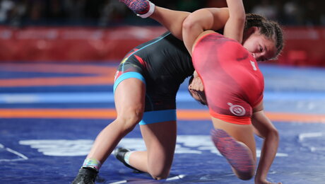 Ringerin Anastasia Blayvas gewinnt Bronze