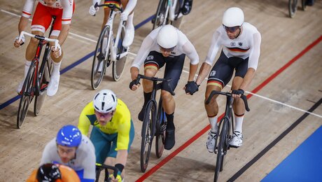 Kluge stürzt: Deutsches Duo verpasst Medaille im Madison