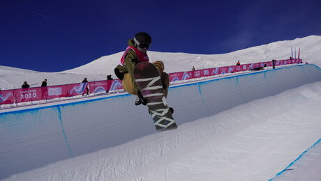 Snowboard Halfpipe: Schrott in der Qualifikation ausgeschieden