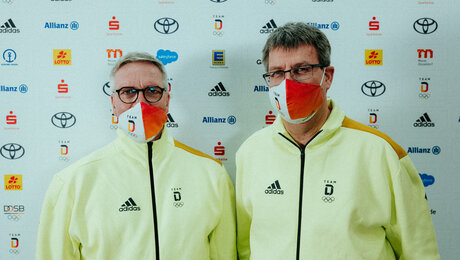 Team D bereit für die Olympischen Winterspiele 2022