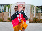 Verdiente Auszeichnung für zwei deutsche World-Games-Stars