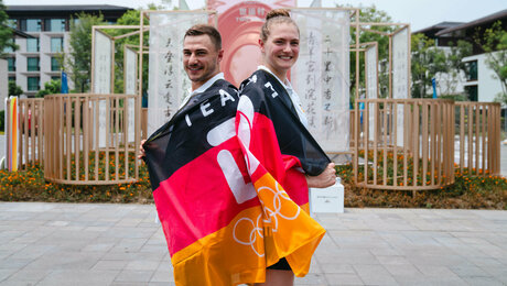 Verdiente Auszeichnung für zwei deutsche World-Games-Stars
