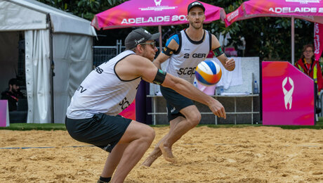 Beach-WM: Ehlers/Wickler vorzeitig in der K.o.-Runde