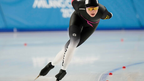 Eisschnelllauf: Josie Hofmann läuft auf Platz 14