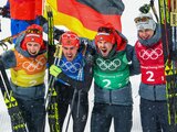 Nordische Kombinierer gewinnen auch im Team Gold
