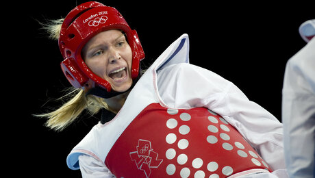 Erste deutsche Taekwondo Medaille bei den Frauen