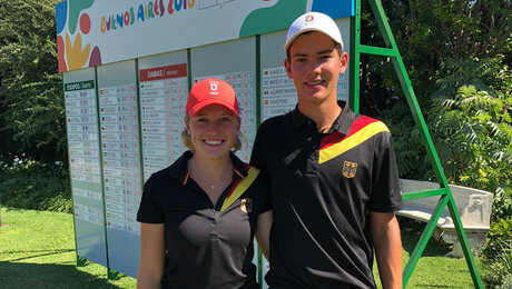 Deutsches Golf-Mixed-Team auf Platz 13