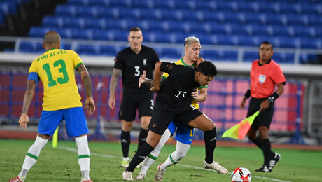 Fußballer mit Fehlstart: Kuntz-Team gegen Brasilien ohne Chance