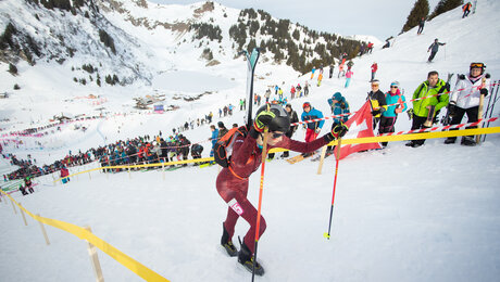 Skimountaineering Sprint: „Geile Performance“ führt zu zwei Top 10 Plätzen