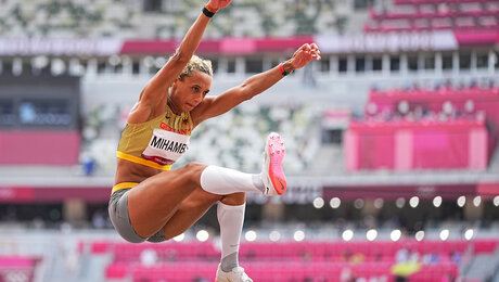 Im letzten Sprung zum puren Glück: Mihambo wird Olympiasiegerin