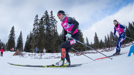 Skilanglauf-Cross: Deutsche Athletinnen laufen ins Finale