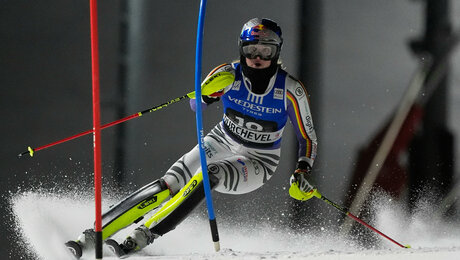 Slalom in Courchevel: Aicher erneut auf dem Podest