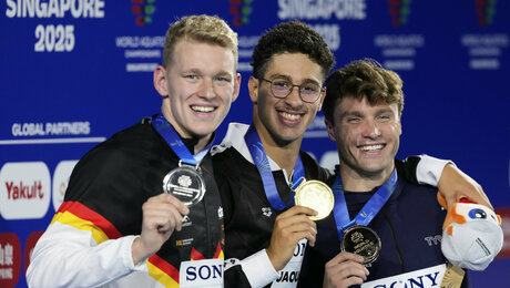 Schwarz gewinnt WM-Silber - Wellbrock verpasst Podest