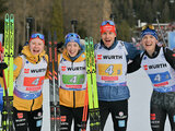 Biathlon-WM: Mixed-Staffel gewinnt Bronze zum Auftakt