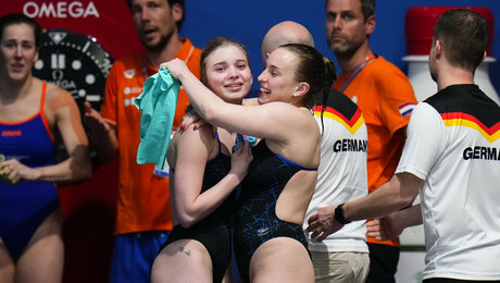 Wasserspringen: Hentschel/Müller lösen Olympia-Ticket