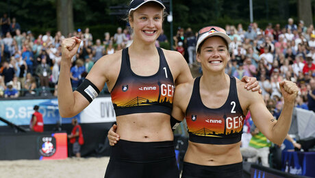 Müller/Tillmann gewinnen Bronze in Düsseldorf
