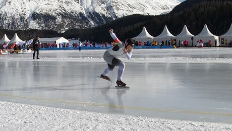 Eisschnellläufer schrammen über 1.500 Meter haarscharf an einer Medaille vorbei