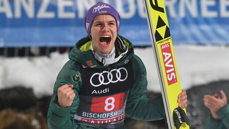 Wellinger wird Zweiter bei der Vierschanzentournee, Rodler und Skeletonis in Topform