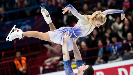 Aljona Savchenko und Bruno Massot holen Weltmeistertitel im Paarlauf