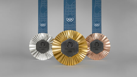 Olympia-Medaillen: Ein Stück Eiffelturm