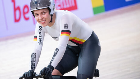 Bahnrad-WM in Berlin: Hinze überragt als Dreifach-Champion