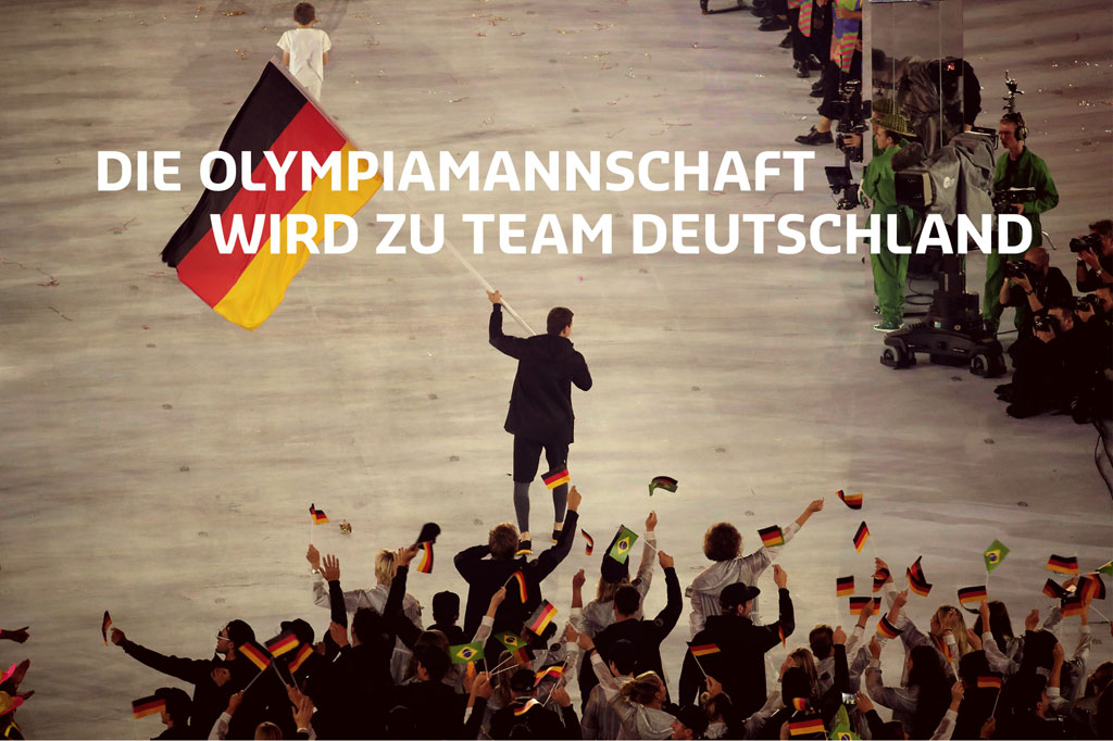 Olympiamannschaft wird zu „Team Deutschland“ Team Deutschland