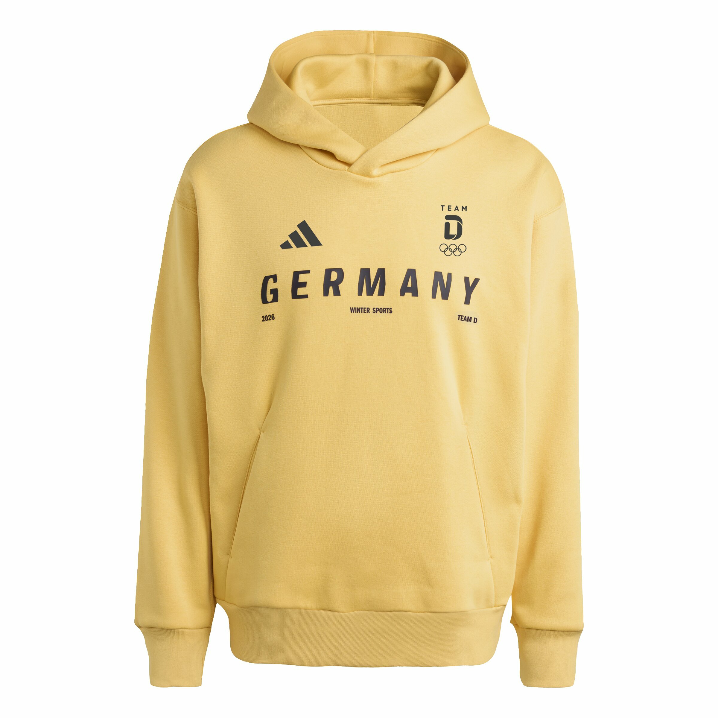 Team D adidas Graphic Hoodie - Gelb