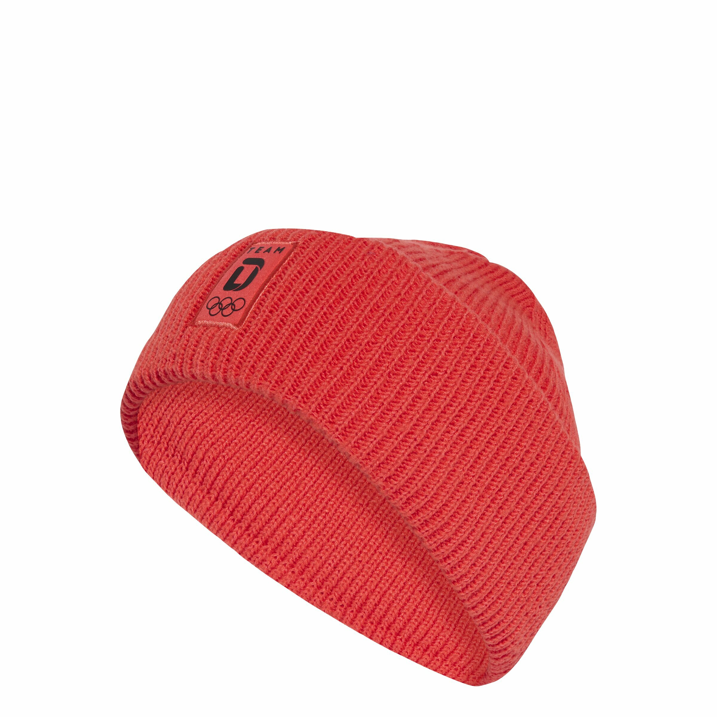 Team D adidas Warm Beanie - Rot