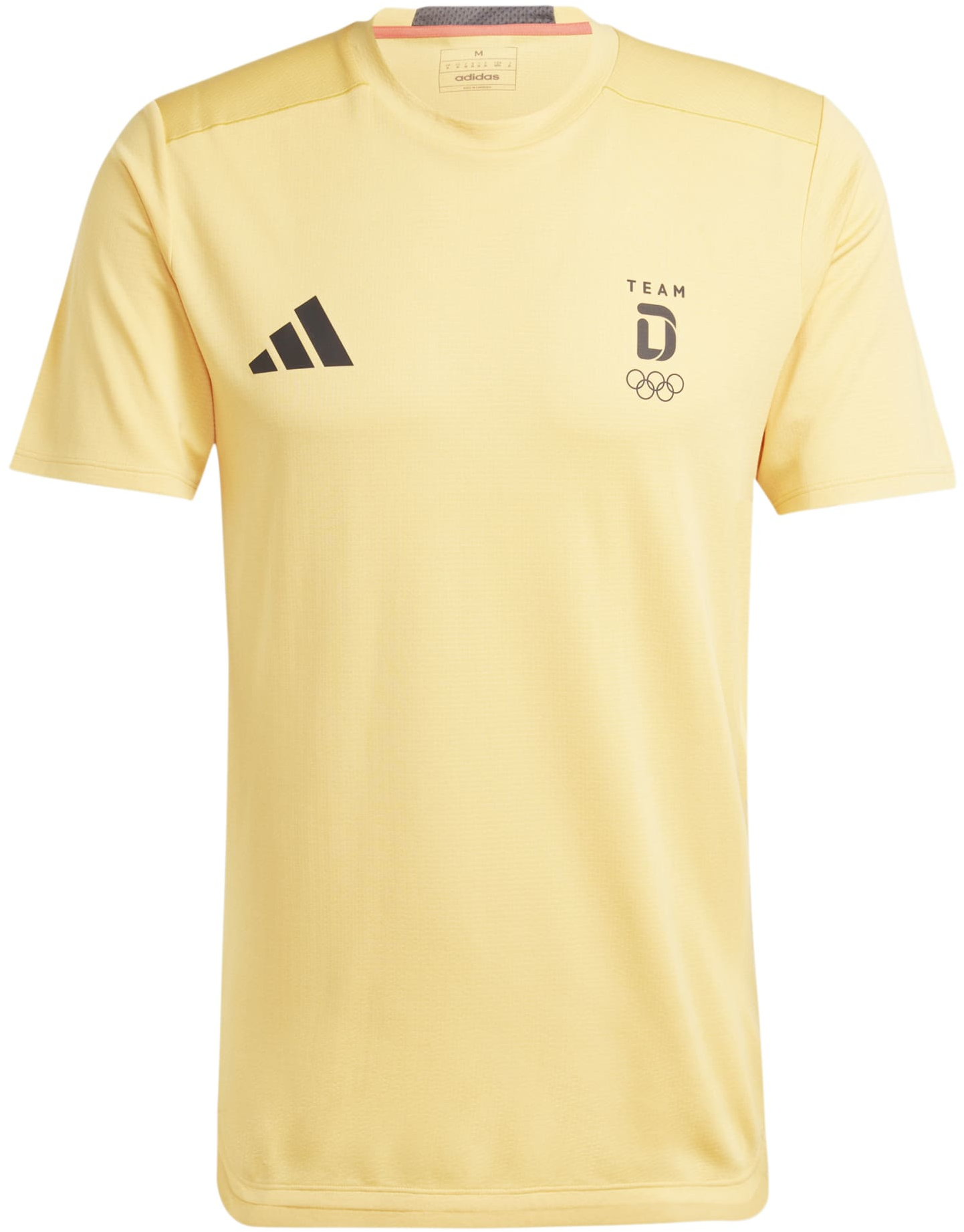 Team D Adidas Village T-Shirt – Gelb
