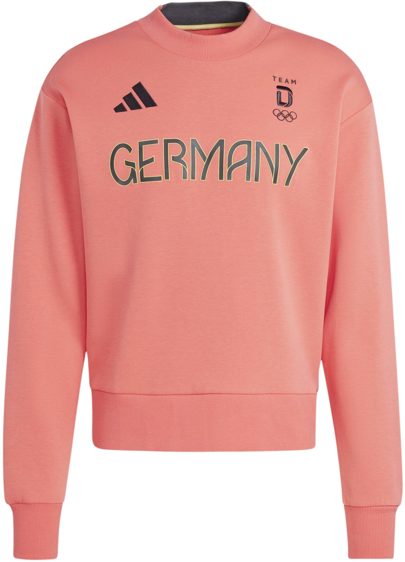Team D Adidas Trainings-Sweatshirt – Scharlachrot